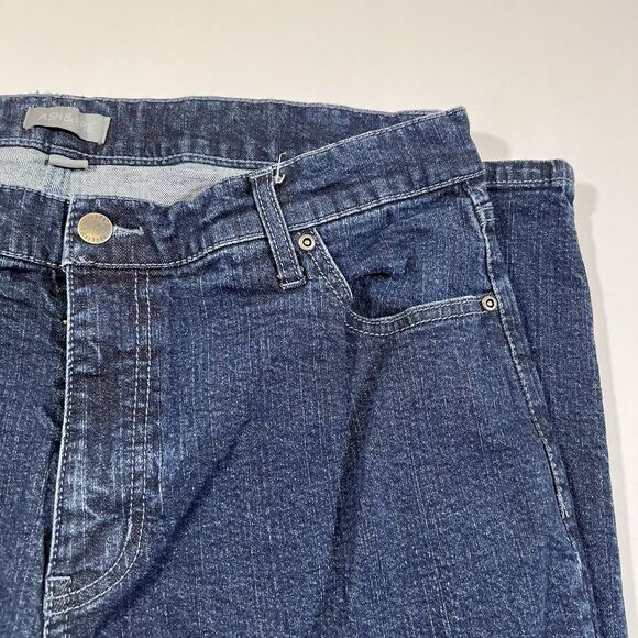 Ash & Erie Slim Straight Blue Jeans Denim Short Inseam Men's 36x27 - Picture 4 of 13